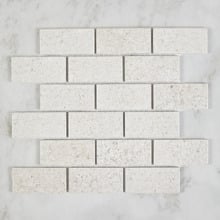 Jamal Beige Brickbond Porcelain Mosaic Tile
